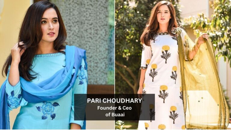 pari choudhary, founder & CEO of buaai