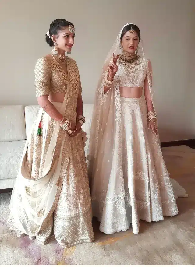 Anjali Merchant with Radhika Merchant