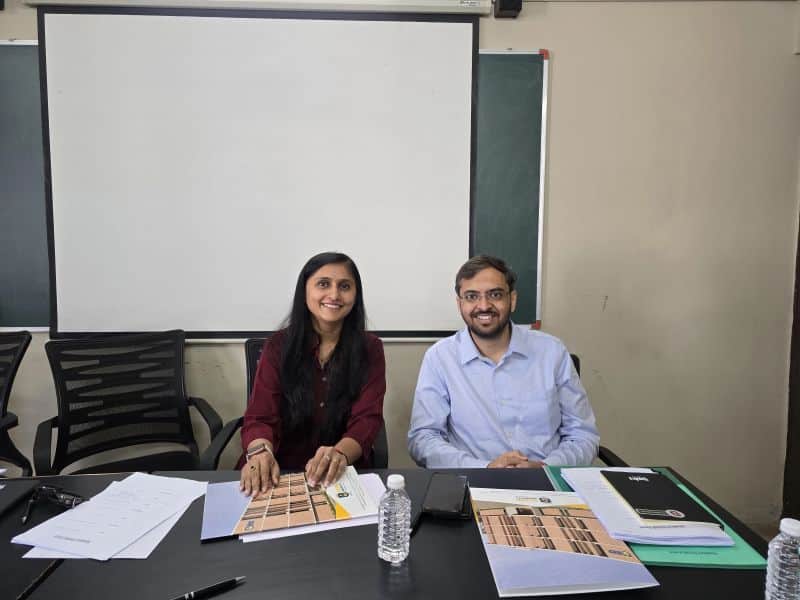 Riddhi Sharma and her husband, Ripul Sharma