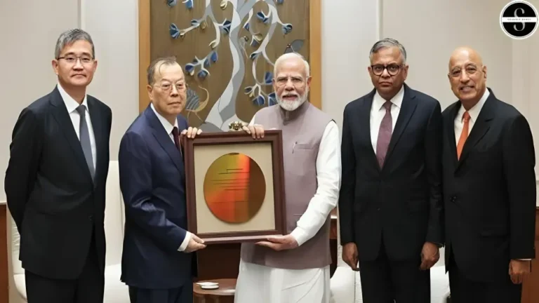 Modi Meets Tata Sons and Taiwan's PSMC