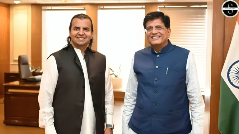 Piyush Goyal Meets Ola CEO Bhavish Aggarwal on EV