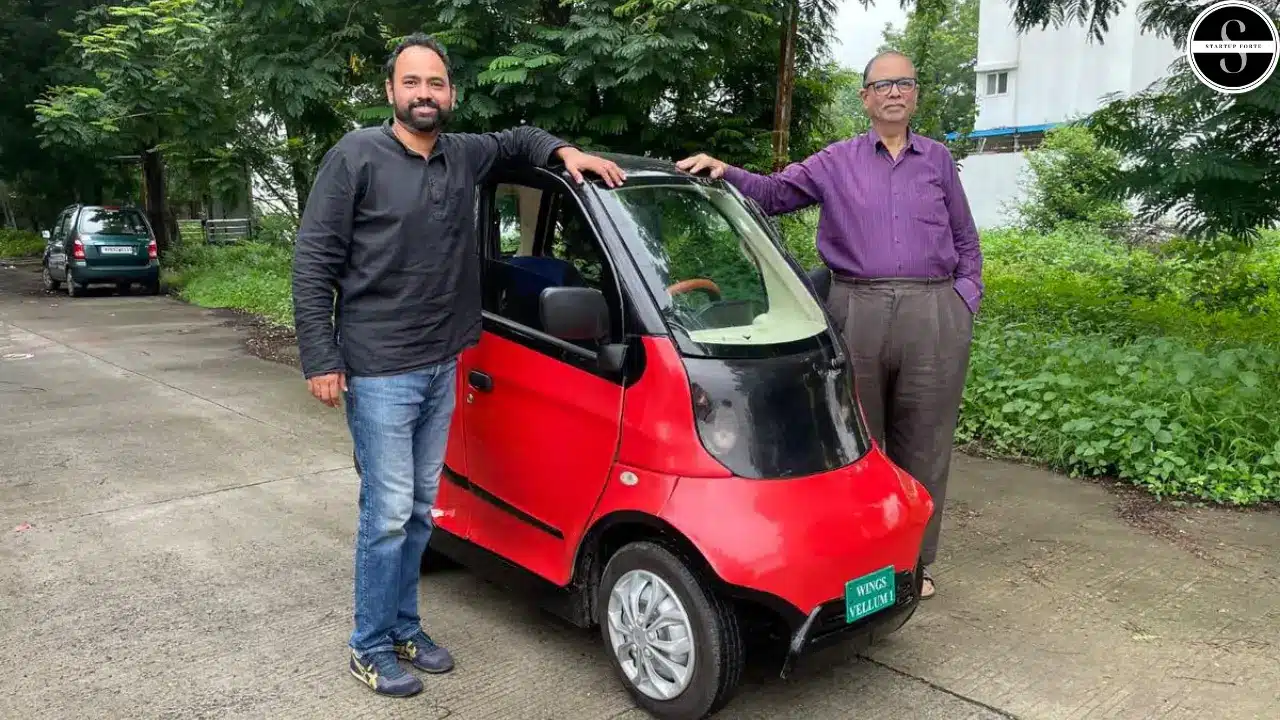 Wings EV Robin, India's first electric micro-car